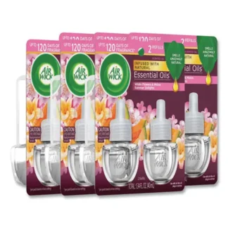 Air Wick® Scented Oil Refills, Summer Delights, 0.67 oz, 2/Pack, 6 Packs/Carton