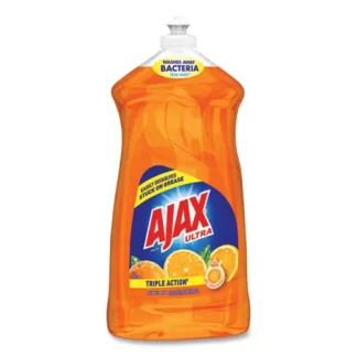 Ajax® Dish Detergent, Liquid, Antibacterial, Orange, 52 oz, Bottle