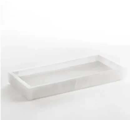 Alabaster Bathroom Tray – Natural