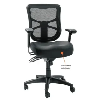 Alera® Alera® Elusion™ Series Mesh Mid-Back Multifunction Chair