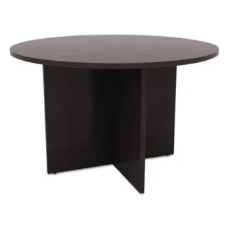 Alera® Alera® Valencia™ Series Round Conference Tables with Straight Leg Base