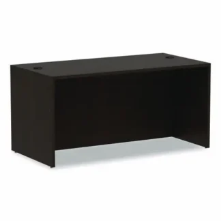 Alera® Alera Valencia Series Straight Front Desk Shell, 59.13" x 29.5" x 29.63", Espresso