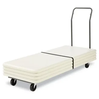Alera® Chair/Table Cart, Metal, 600 lb Capacity