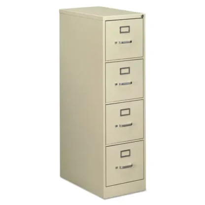 Alera® Economy Vertical File, 4 Letter-Size File Drawers, Putty