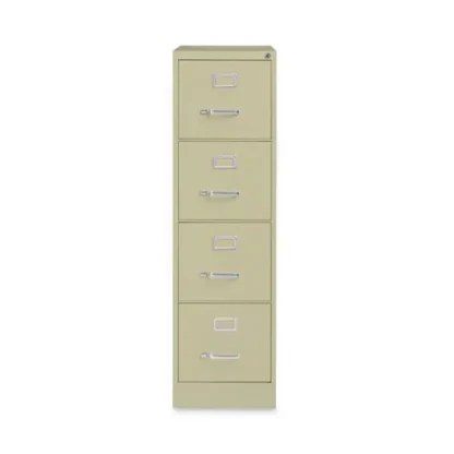 Alera® Four-Drawer Economy Vertical File, Letter-Size, Putty, 4 Drawers
