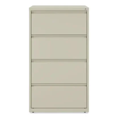 Alera® Lateral File, 4 Legal/Letter-Size File Drawers, Putty