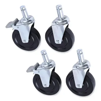 Alera® Optional Casters For Wire Shelving