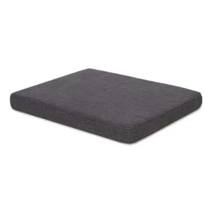 Alera® Pedestal File Seat Cushion, 14.88 x 19.13 x 2.13, Smoke