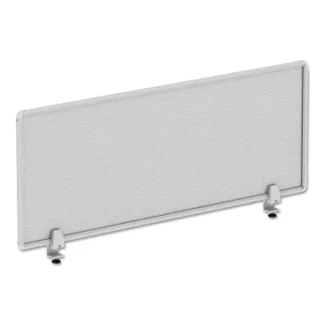 Alera® Polycarbonate Privacy Panel, Silver/Clear, 47" x 0.5" x 18"