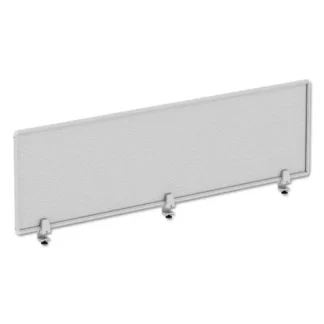 Alera® Polycarbonate Privacy Panel, Silver/Clear
