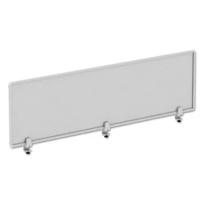 Alera® Polycarbonate Privacy Panel, Silver/Clear