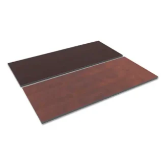 Alera® Reversible Laminate Table Top, Rectangular, 71.5 x 29.5, Medium Cherry/Mahogany