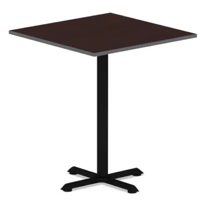 Alera® Reversible Laminate Table Top, Square, 35.38" x 35.38", Medium Cherry/Mahogany