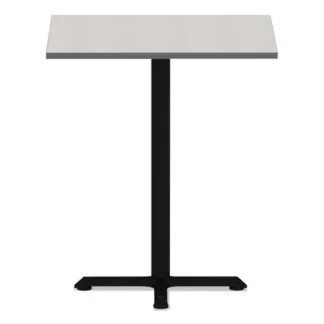 Alera® Reversible Laminate Table Top, Square, 35.38" x 35.38", White/Gray