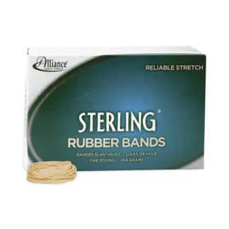 Alliance® Sterling Rubber Bands, Size 14, 1 lb Box, 3,100/Box