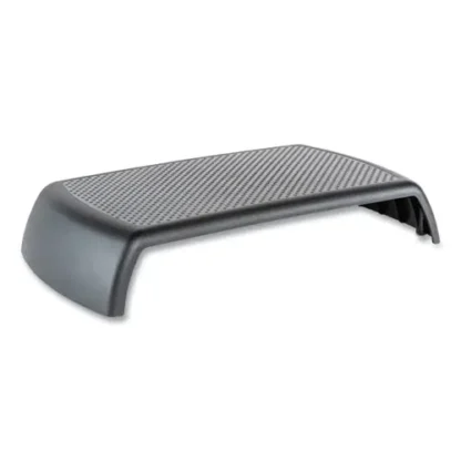 Allsop® Ergo Riser Monitor Stand, Black, Supports 30 lbs