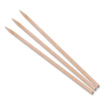 AmerCareRoyal® Bamboo Skewers, Paper, 5.5", Brown, 10,000/Carton - Non-Stock Item - Extended Delivery Time