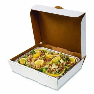 AmerCareRoyal® Catering Boxes, White, Paper, 50/Carton