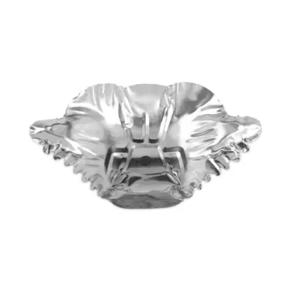 AmerCareRoyal® Crab Shell-Economy, Silver Aluminum, 250/Pack, 4 Packs/Carton (Non-Stock Item - Extended Delivery Time)