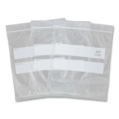 AmerCareRoyal® Zipper Bags, Quart, 7" x 7.99", Clear, 500/Carton