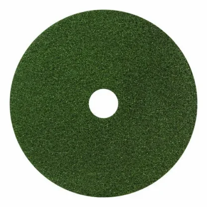 Americo® Black Diamond 3000 Grit Diamond Pad, 13" Diameter, Black/Green, 2/Carton