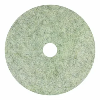 Americo® Combo Burnishing Pads, 28" Diameter, Gray, 5/Carton