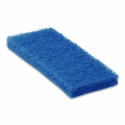 Americo® Octopus 102 Medium Duty Cleaning Pad, 5 x 9, Blue, 20/Carton