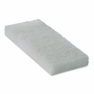 Americo® Octopus Light Duty Cleaning Pad, 5 x 9, White, 20/Carton