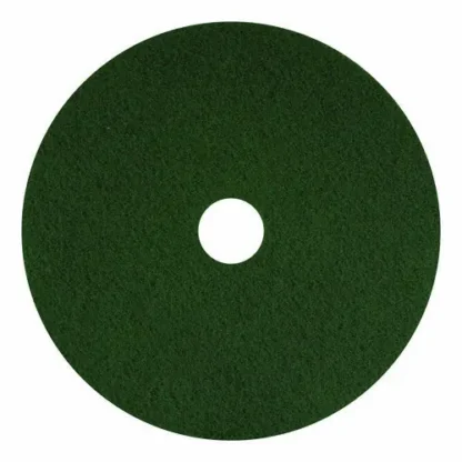 Americo® Scrubbing Pads, 13", Green, 5/Carton