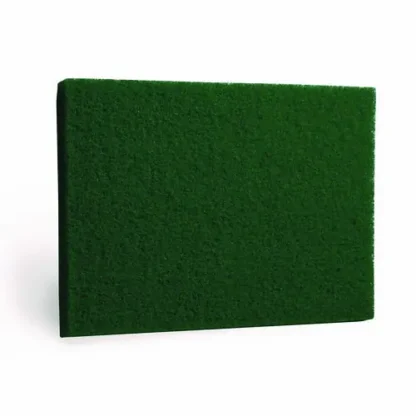 Americo® Scrubbing Pads, 14 x 28, Green, 5/Carton
