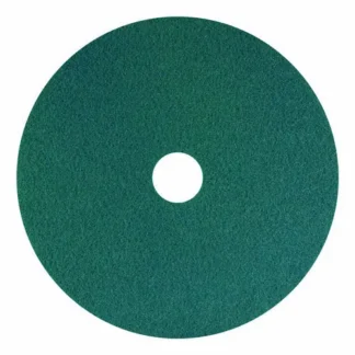 Americo® SmartScrub Floor Pad, 13" Diameter, Blue/Yellow, 5/Carton