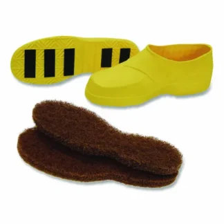 Americo® Stripping Boots, Large, Yellow, 2/Pack