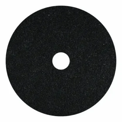 Americo® Stripping Pads, 12" Diameter, Black, 5/Carton