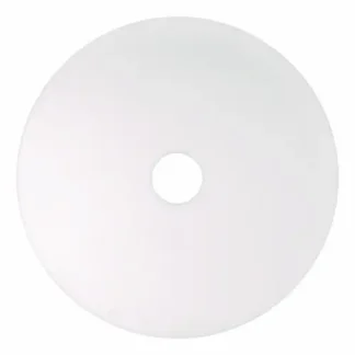 Americo® XTRACT Melamine Floor Pad, 20" Diameter, White/Brown, 5/Carton
