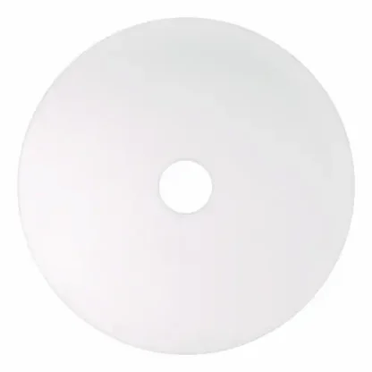 Americo® XTRACT Melamine Floor Pad, 20" Diameter, White/Brown, 5/Carton