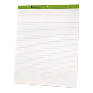 Ampad® Flip Charts, Presentation Format (1" Rule), 27 x 34, White, 50 Sheets, 2/Carton