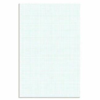 Ampad® Quadrille Pads, Quadrille Rule (4 sq/in), 50 White Sheets, 11 x 17, 15 lb Bond