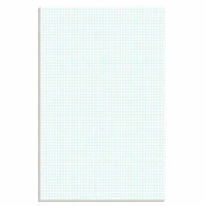 Ampad® Quadrille Pads, Quadrille Rule (4 sq/in), 50 White Sheets, 11 x 17, 15 lb Bond