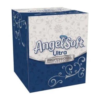 Angel Soft® ps Ultra Facial Tissue, 2-Ply, White, 96 Sheets per Box, 36 Boxes per Carton