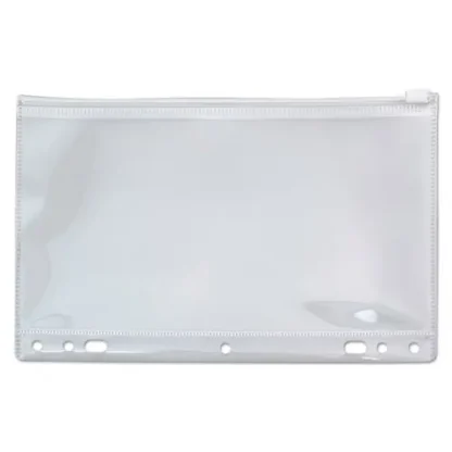Angler's Zip-All Ring Binder Pocket, Clear, 6" x 9.5"