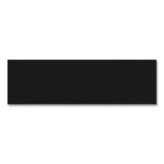Apache Mills® Absorba Select Entry Mat, Rectangular, 36 x 120, Pepper