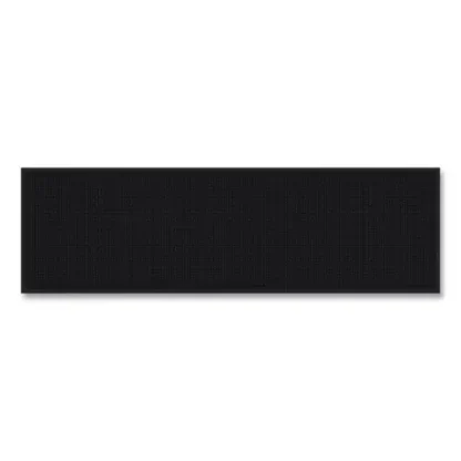 Apache Mills® Absorba Select Entry Mat, Rectangular, 36 x 120, Pepper