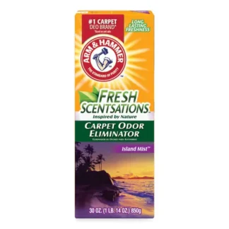 Arm & Hammer™ Fresh Scentsations Carpet Odor Eliminator, Island Mist, 30 oz, 6/Carton