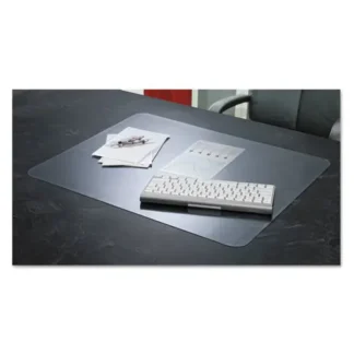Artistic® KrystalView Desk Pad with Antimicrobial Protection, Matte Finish, 24 x 19, Clear