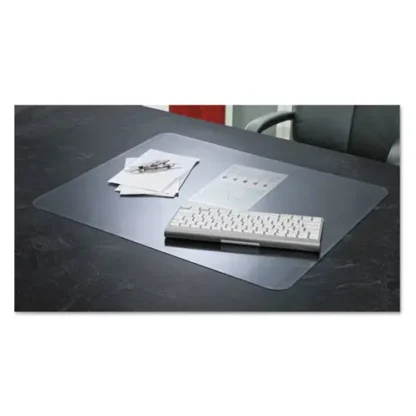 Artistic® KrystalView Desk Pad with Antimicrobial Protection, Matte Finish - Clear, 36" x 20"