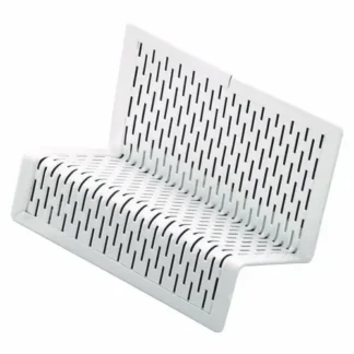 Artistic® Urban Collection Punched Metal Business Card Holder, White