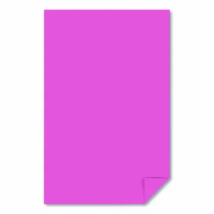 Astrobrights® Color Paper, Pulsar Pink, 11 x 17, 24 lb, 500 Sheets