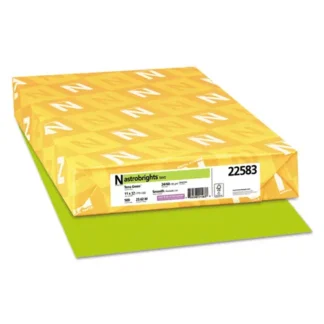 Astrobrights® Color Paper, Terra Green, 24 lb Bond, 11 x 17, 500/Ream