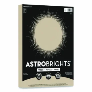 Astrobrights® Color Paper, Kraft, 8.5 x 11, 24 lb, 200 Sheets
