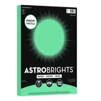 Astrobrights® Color Paper - "Punchy Pastels" Assortment, 24 lb Bond Weight, 8.5 x 11, Breezy Blue, 200/Pack